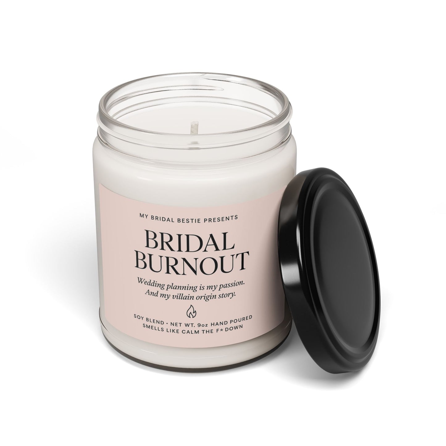 Bridal Burnout Candle, 9 oz
