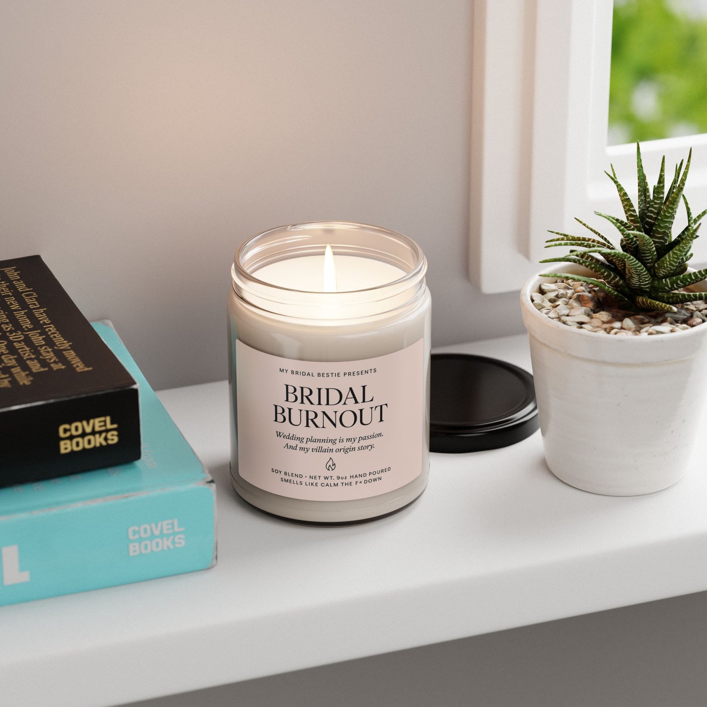 Bridal Burnout Candle, 9 oz