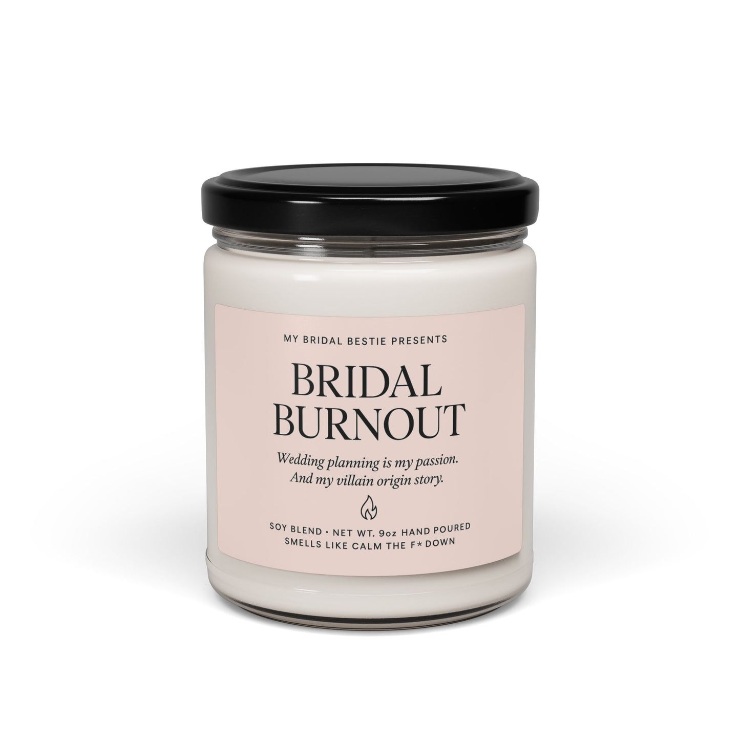 Bridal Burnout Candle, 9 oz